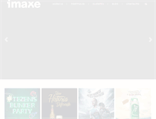 Tablet Screenshot of imaxe.com